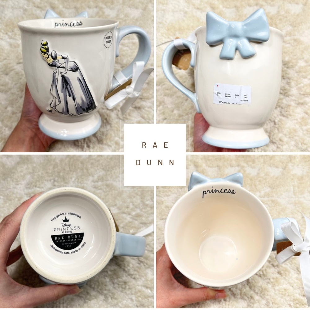 Rae Dunn Disney Princess Cinderella Mug